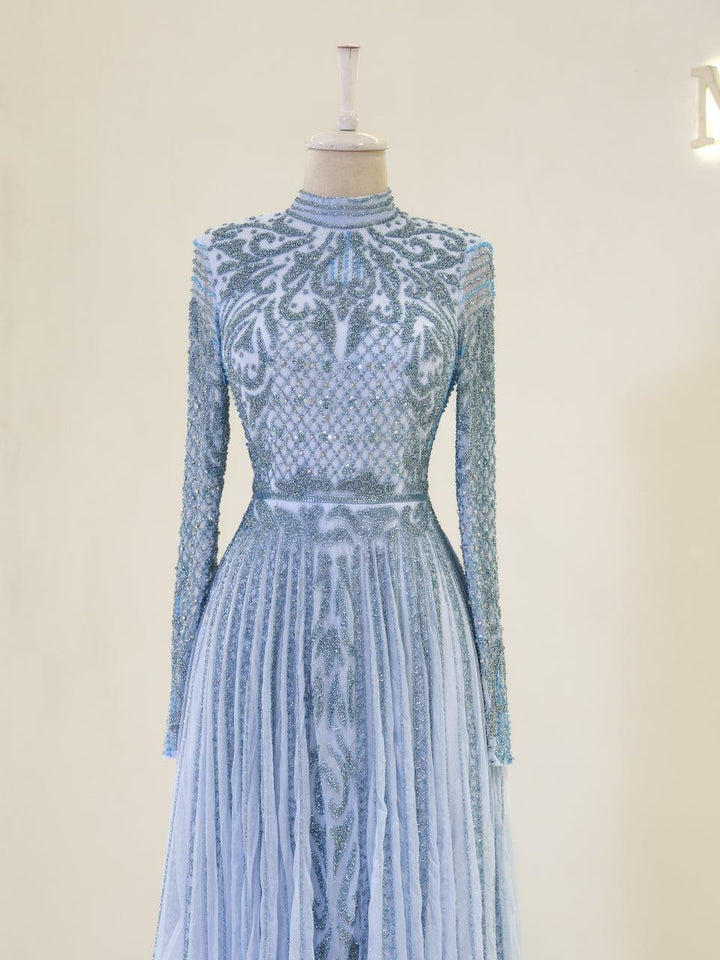 tesettur-abiye-Couture Melina Tesettür Abiye-ModaZehrada