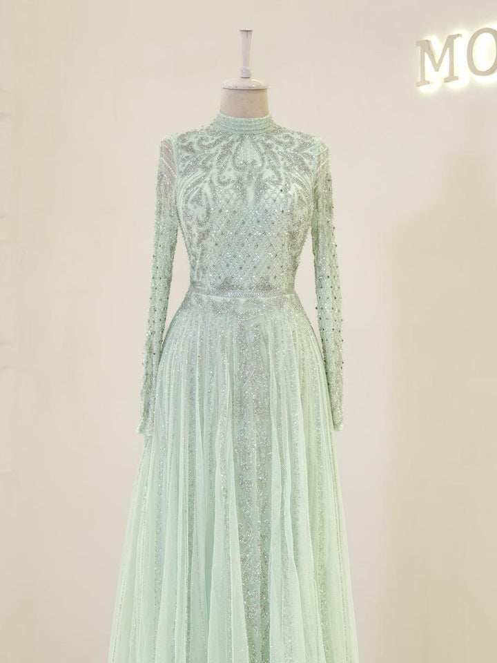 tesettur-abiye-Couture Melina Tesettür Abiye-ModaZehrada