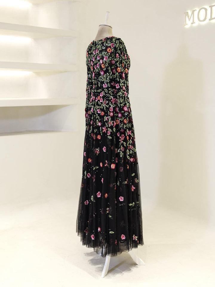 tesettur-abiye-Couture Mignon Tesettür Abiye-ModaZehrada