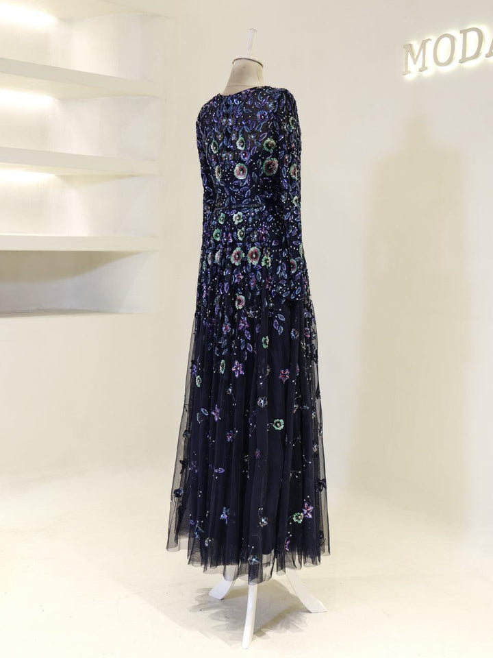 tesettur-abiye-Couture Mignon Tesettür Abiye-ModaZehrada