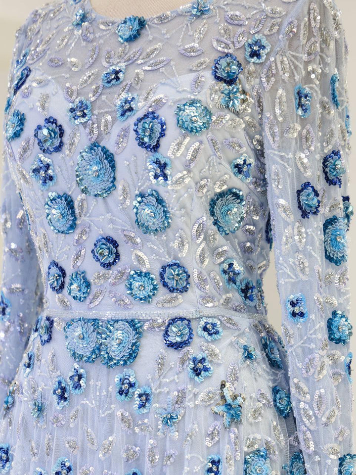 tesettur-abiye-Couture Mignon Tesettür Abiye-ModaZehrada