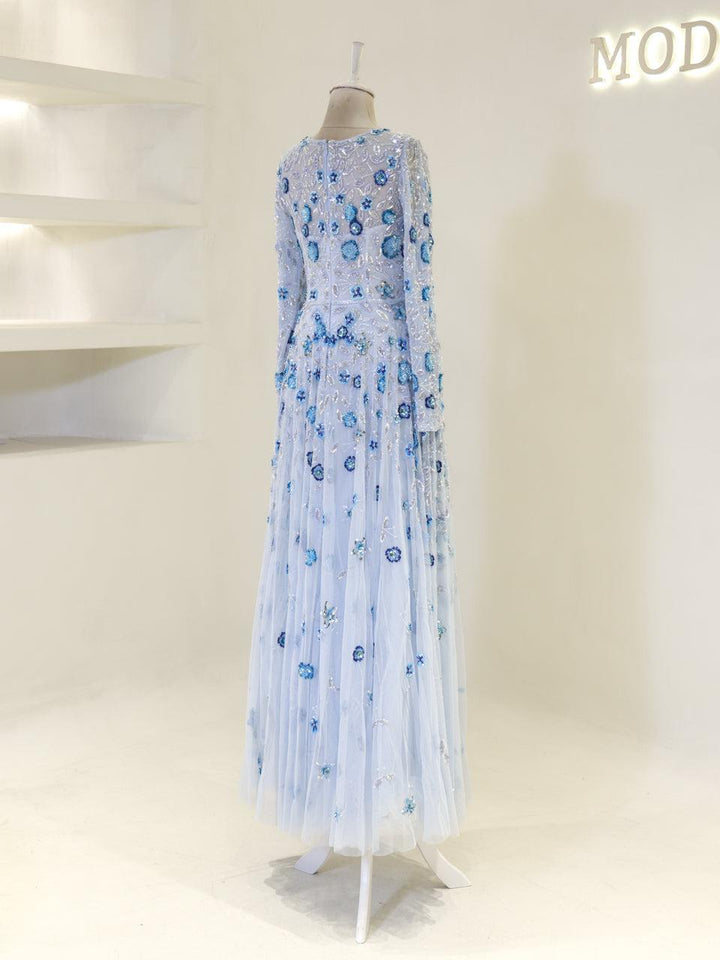 tesettur-abiye-Couture Mignon Tesettür Abiye-ModaZehrada