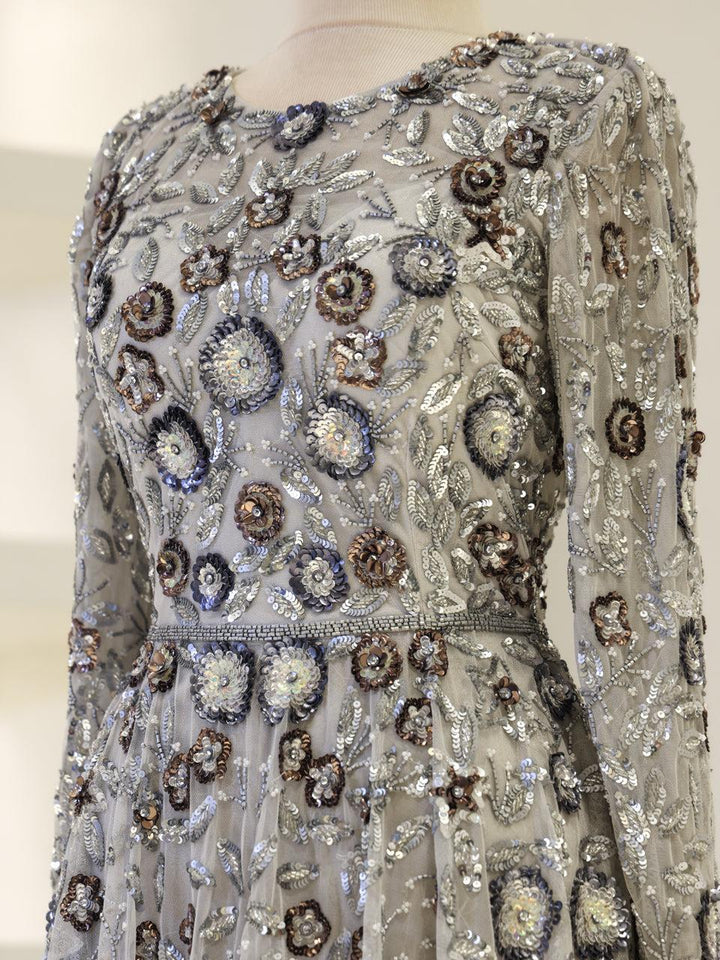 tesettur-abiye-Couture Mignon Tesettür Abiye-ModaZehrada