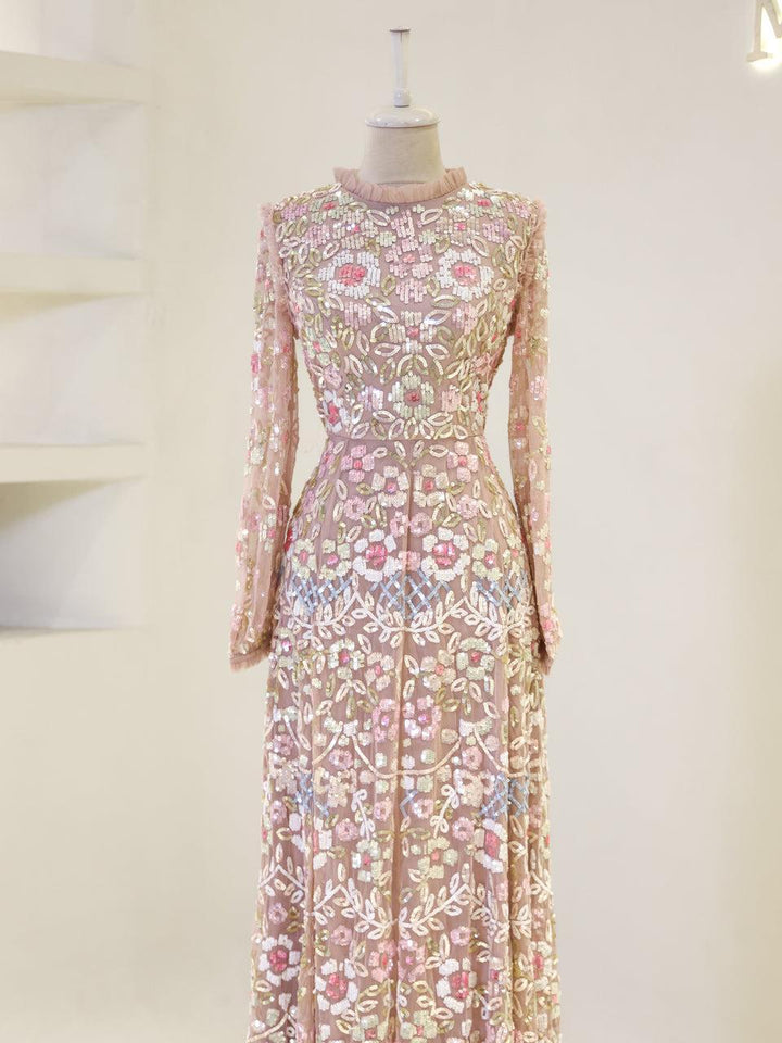 tesettur-abiye-Couture Rengin Tesettür Abiye-ModaZehrada