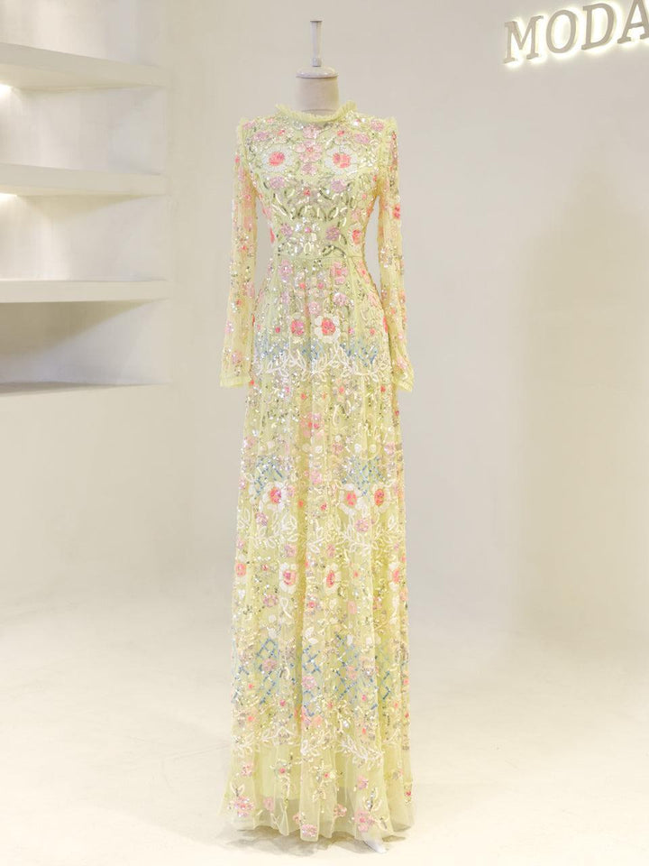 tesettur-abiye-Couture Rengin Tesettür Abiye-ModaZehrada