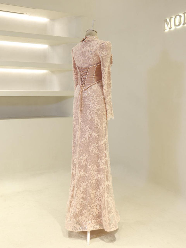 tesettur-abiye-Couture Taliyah Tesettür Abiye-ModaZehrada