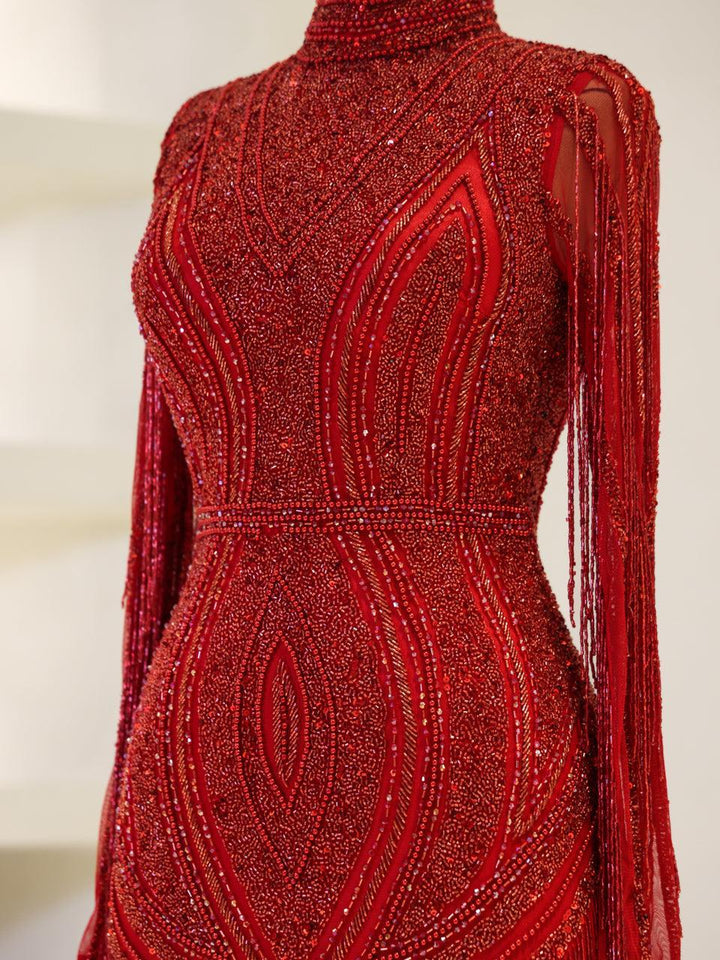 tesettur-abiye-Couture Tirad Tesettür Abiye-ModaZehrada