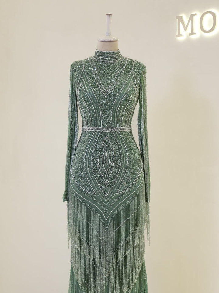 tesettur-abiye-Couture Tirad Tesettür Abiye-ModaZehrada