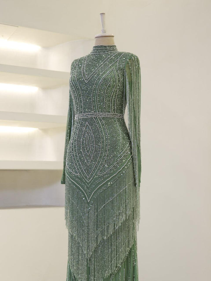 tesettur-abiye-Couture Tirad Tesettür Abiye-ModaZehrada