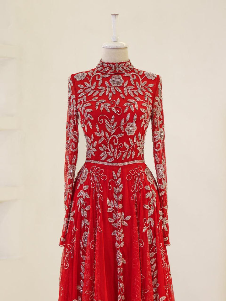 tesettur-abiye-Couture Velica Tesettür Abiye-ModaZehrada