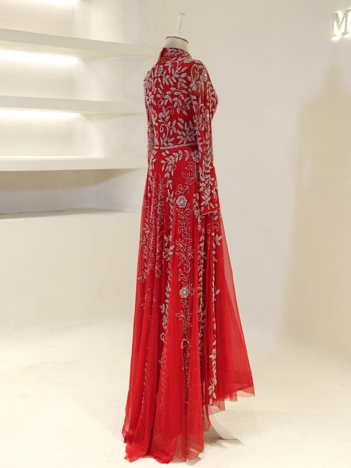 tesettur-abiye-Couture Velica Tesettür Abiye-ModaZehrada