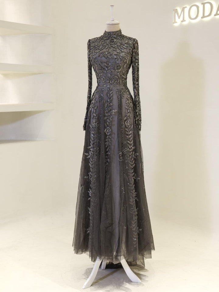 tesettur-abiye-Couture Velica Tesettür Abiye-ModaZehrada