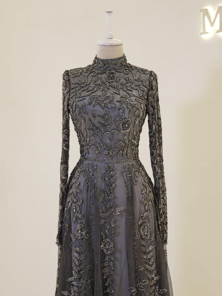 tesettur-abiye-Couture Velica Tesettür Abiye-ModaZehrada