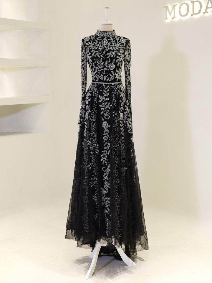 tesettur-abiye-Couture Velica Tesettür Abiye-ModaZehrada