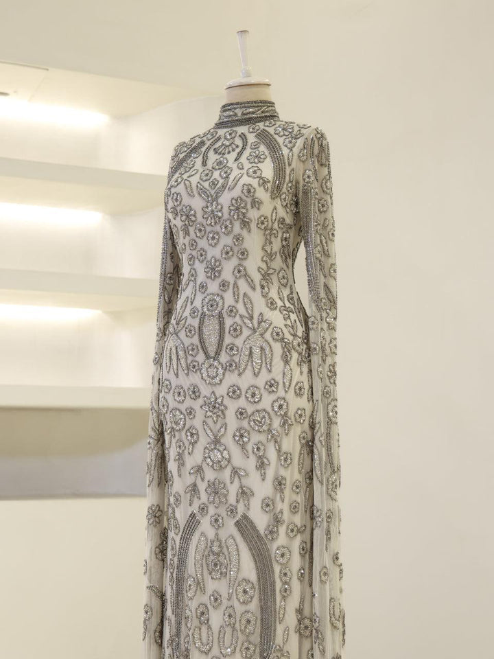 tesettur-abiye-Couture Virelle Tesettür Abiye-ModaZehrada