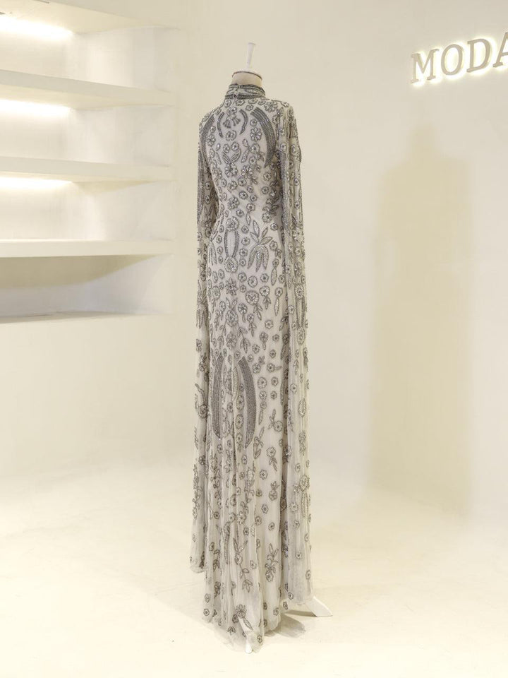 tesettur-abiye-Couture Virelle Tesettür Abiye-ModaZehrada