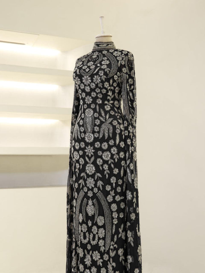 tesettur-abiye-Couture Virelle Tesettür Abiye-ModaZehrada