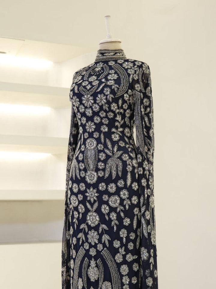 tesettur-abiye-Couture Virelle Tesettür Abiye-ModaZehrada