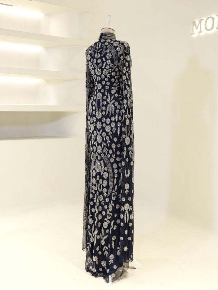 tesettur-abiye-Couture Virelle Tesettür Abiye-ModaZehrada