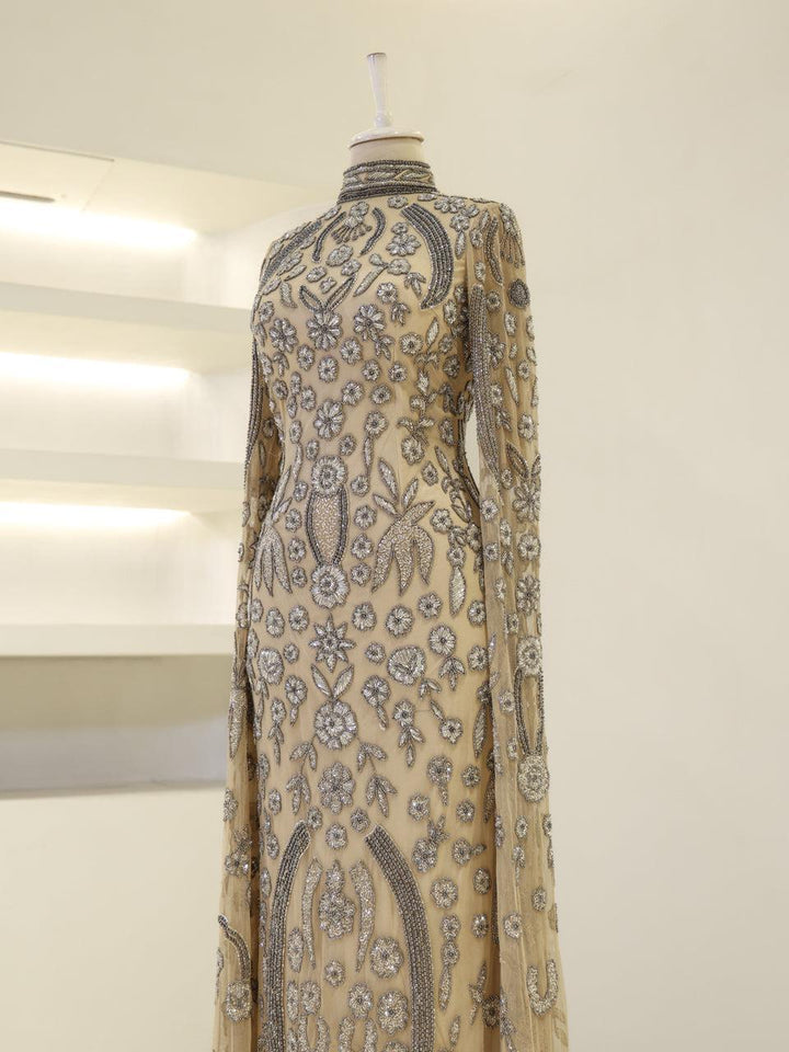 tesettur-abiye-Couture Virelle Tesettür Abiye-ModaZehrada