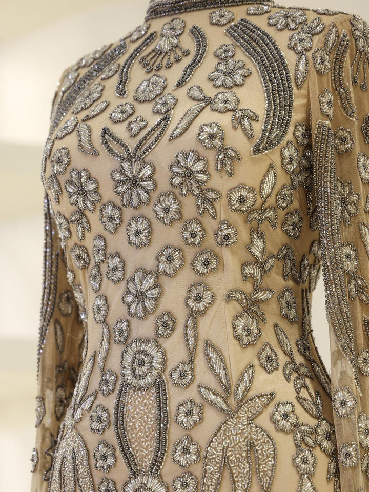 tesettur-abiye-Couture Virelle Tesettür Abiye-ModaZehrada