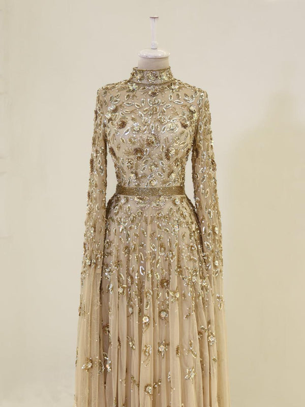 Couture Felora Islamic Evening Dress – ModaZehrada