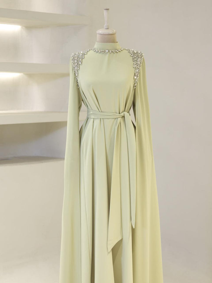 Diba Islamic Evening Dress Beige / 38 Diba Islamic Evening Dress Beige / 38