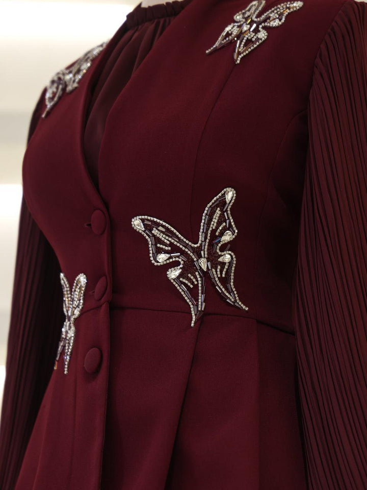 tesettur-abiye-Elen Tesettür Takım-ModaZehrada