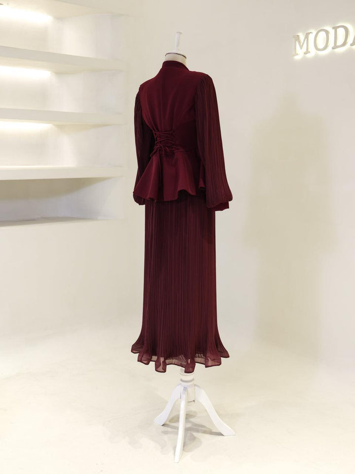 tesettur-abiye-Elen Tesettür Takım-ModaZehrada