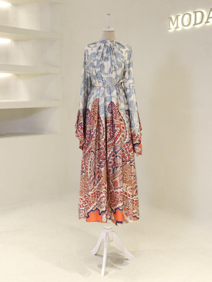 tesettur-abiye-Elsinor Tesettür Elbise-ModaZehrada