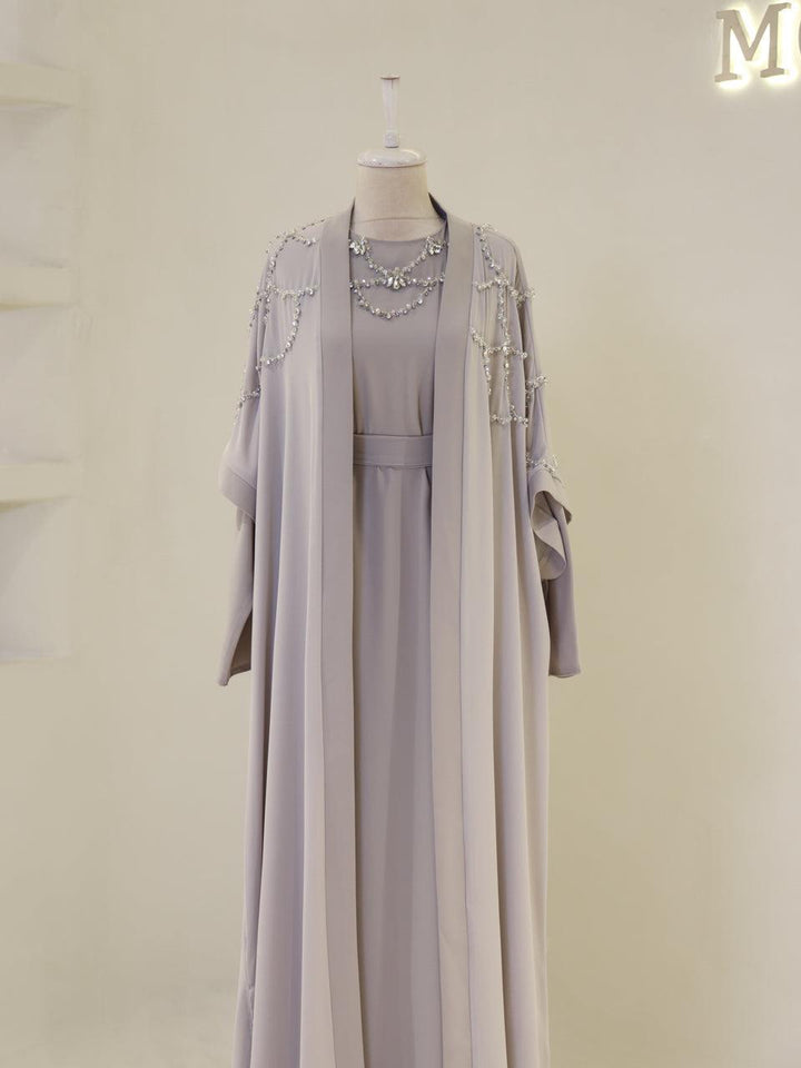 tesettur-abiye-Erna Tesettür Abaya-ModaZehrada