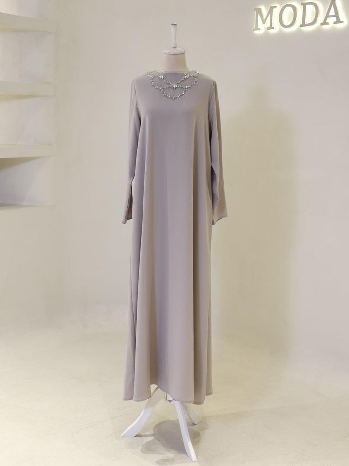 tesettur-abiye-Erna Tesettür Abaya-ModaZehrada