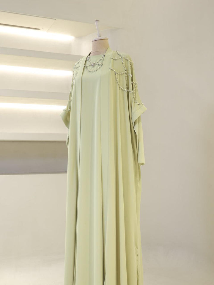 tesettur-abiye-Erna Tesettür Abaya-ModaZehrada