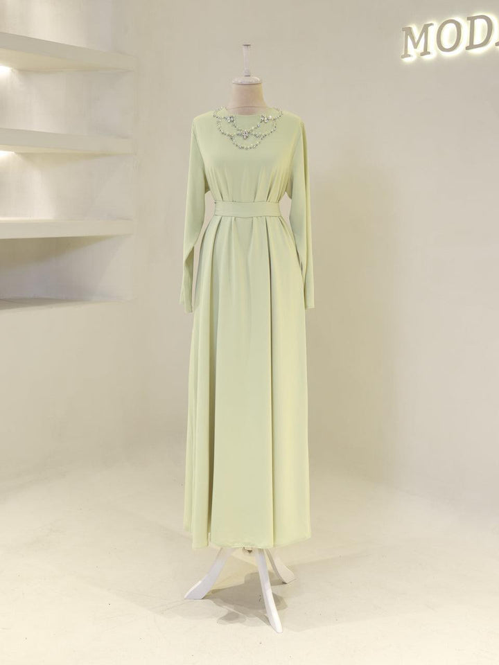 tesettur-abiye-Erna Tesettür Abaya-ModaZehrada