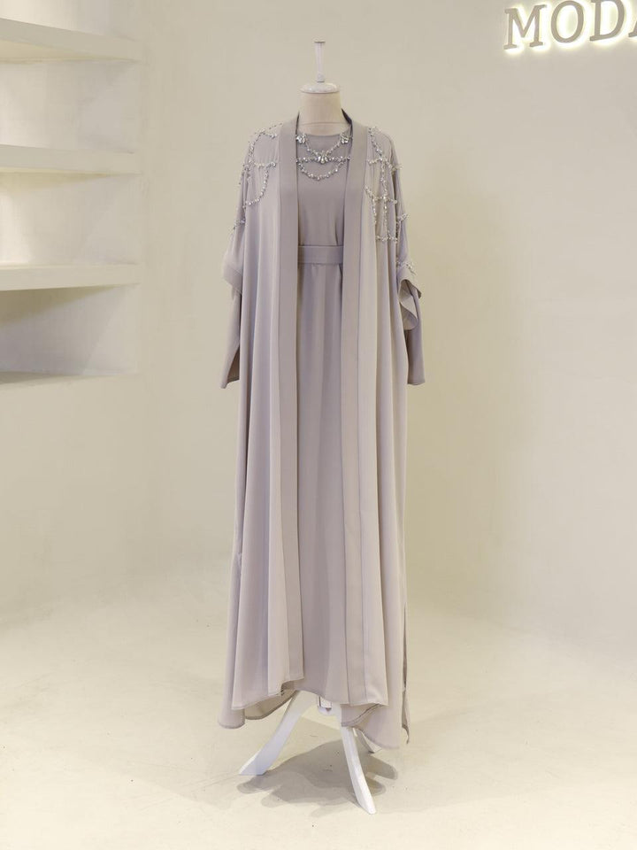 tesettur-abiye-Erna Tesettür Abaya-ModaZehrada