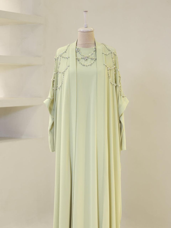 tesettur-abiye-Erna Tesettür Abaya-ModaZehrada