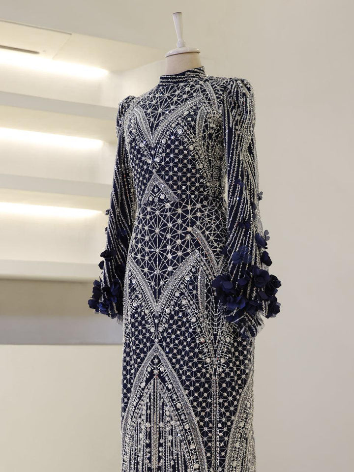 Fera Islamic Evening Dress Coffee / 48 Fera Islamic Evening Dress Coffee / 48