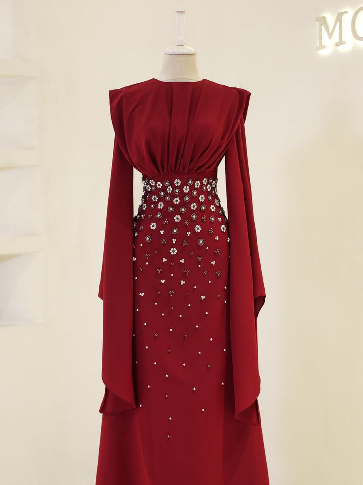 tesettur-abiye-Floria Tesettür Abiye-ModaZehrada