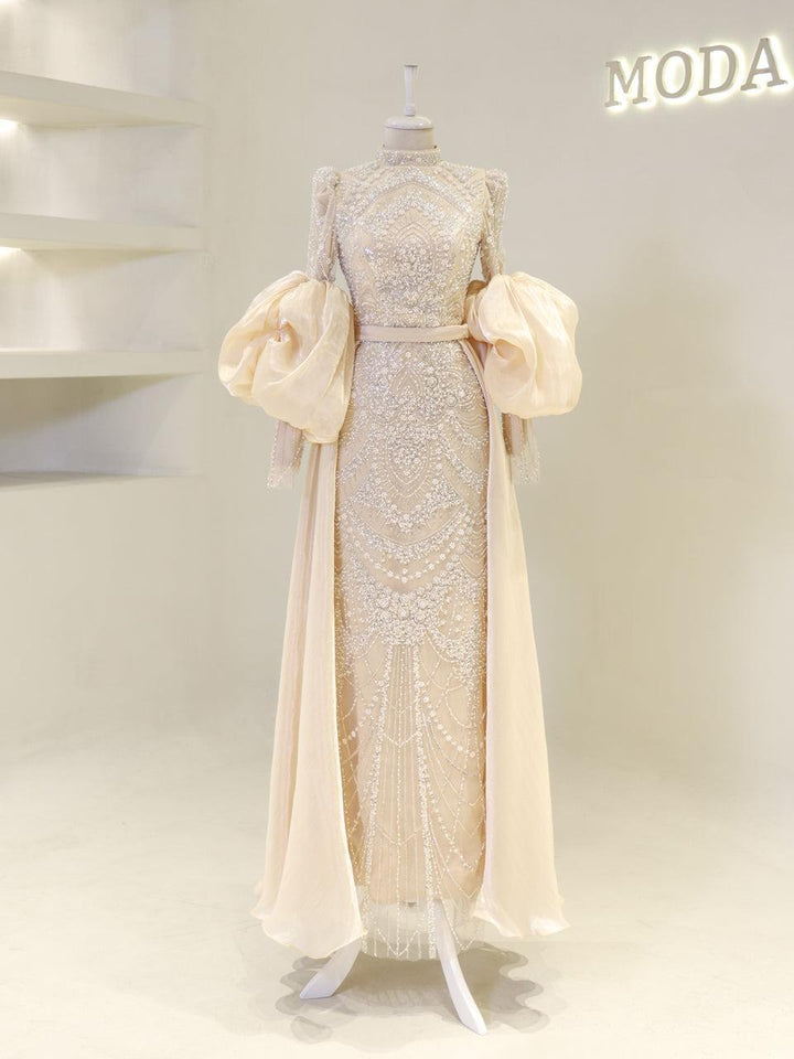 tesettur-abiye-Geraldine Tesettür Abiye-ModaZehrada