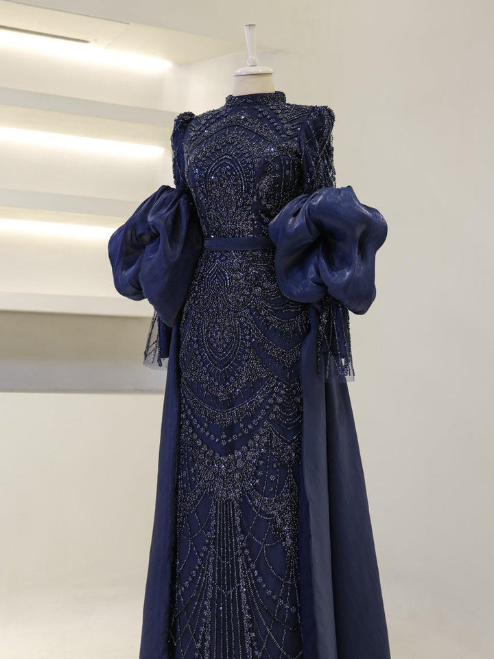 tesettur-abiye-Geraldine Tesettür Abiye-ModaZehrada