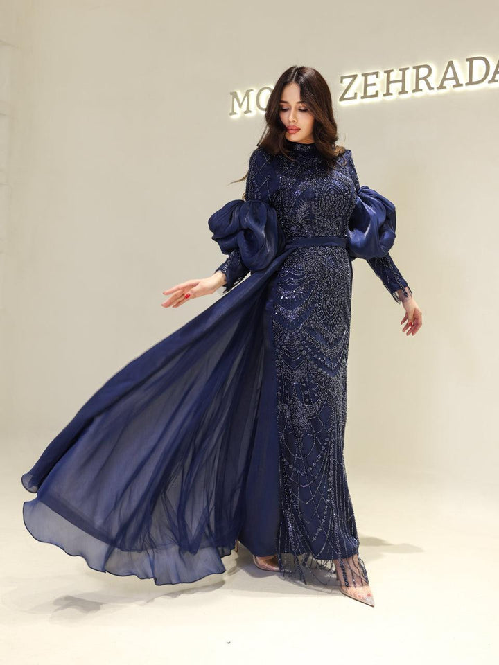 tesettur-abiye-Geraldine Tesettür Abiye-ModaZehrada