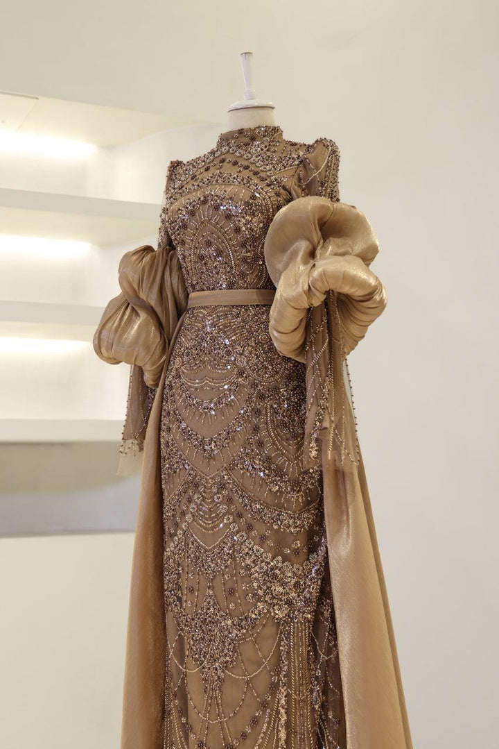 tesettur-abiye-Geraldine Tesettür Abiye-ModaZehrada