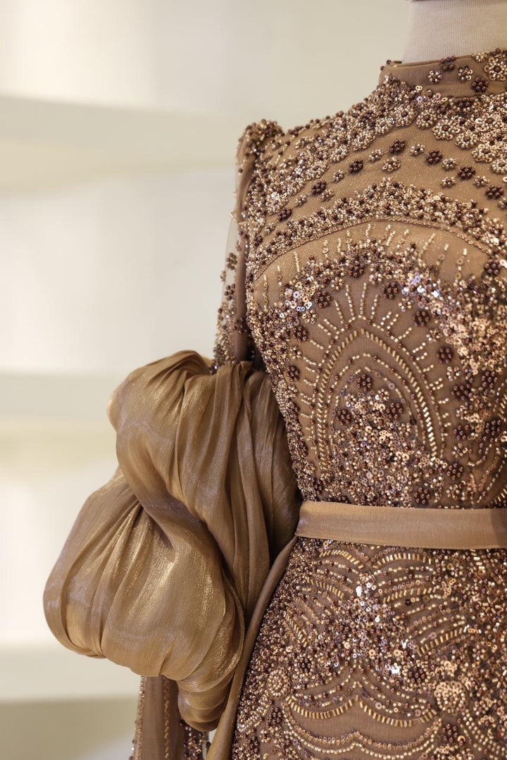 tesettur-abiye-Geraldine Tesettür Abiye-ModaZehrada