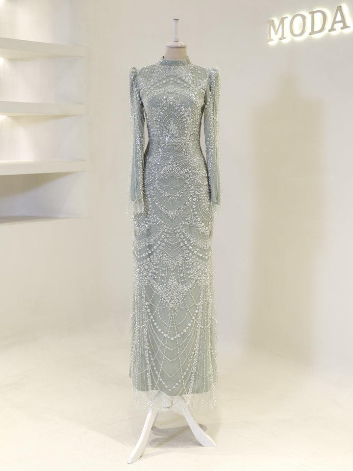 tesettur-abiye-Geraldine Tesettür Abiye-ModaZehrada