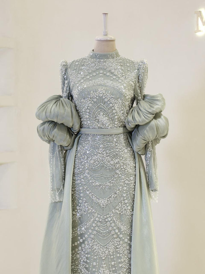 tesettur-abiye-Geraldine Tesettür Abiye-ModaZehrada