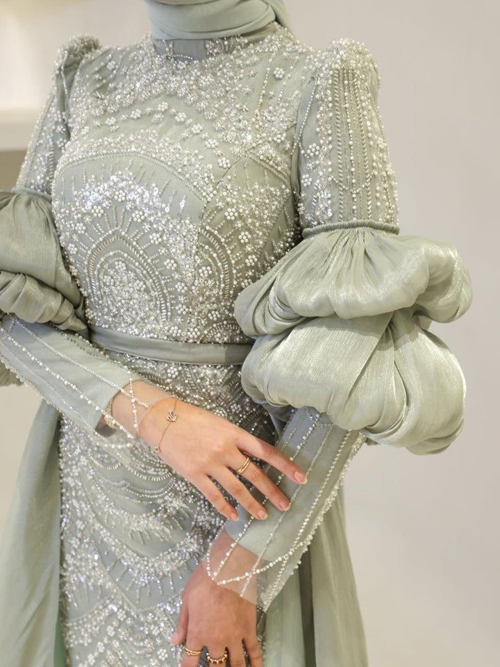 tesettur-abiye-Geraldine Tesettür Abiye-ModaZehrada