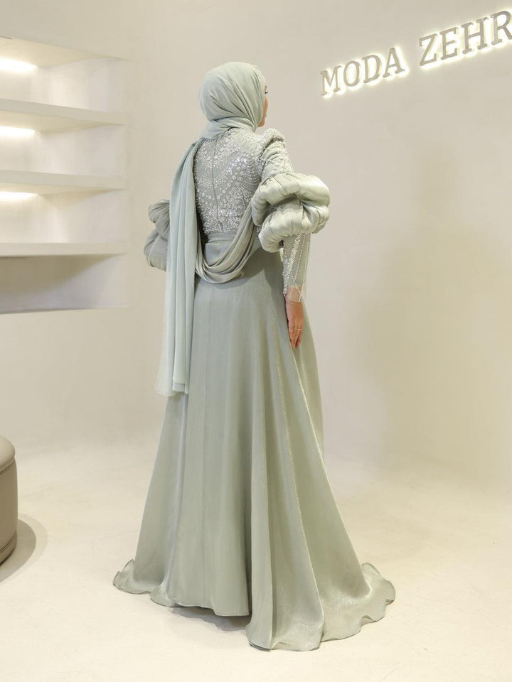 tesettur-abiye-Geraldine Tesettür Abiye-ModaZehrada