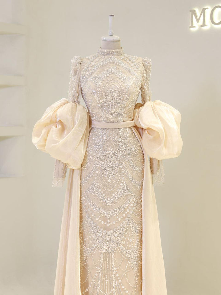 tesettur-abiye-Geraldine Tesettür Abiye-ModaZehrada