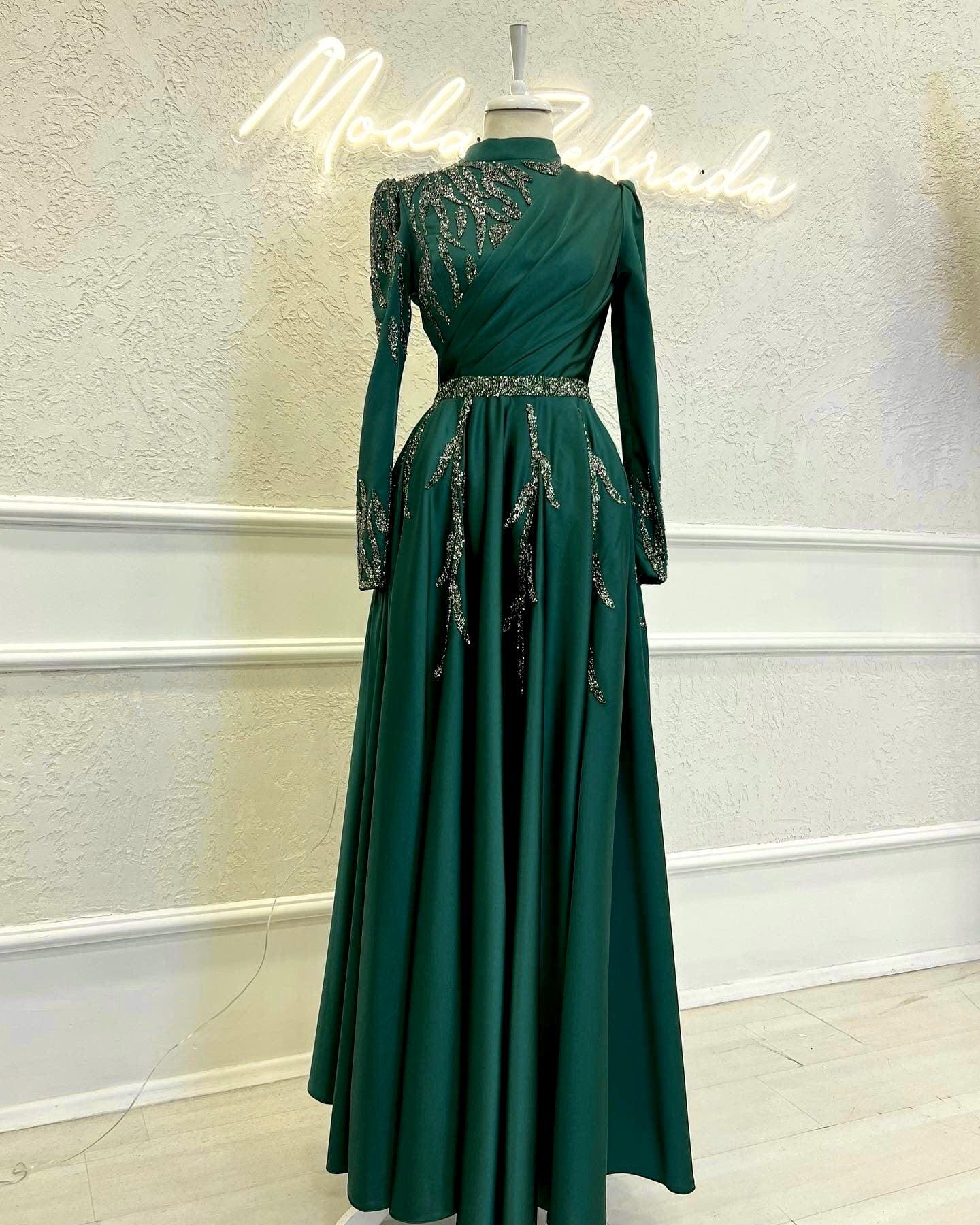 Hüma Islamic Evening Dress – ModaZehrada