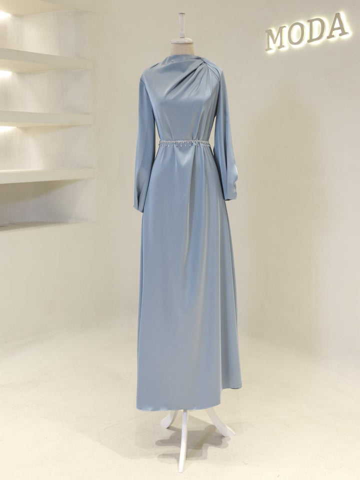 tesettur-abiye-Juanita Tesettür Elbise-ModaZehrada